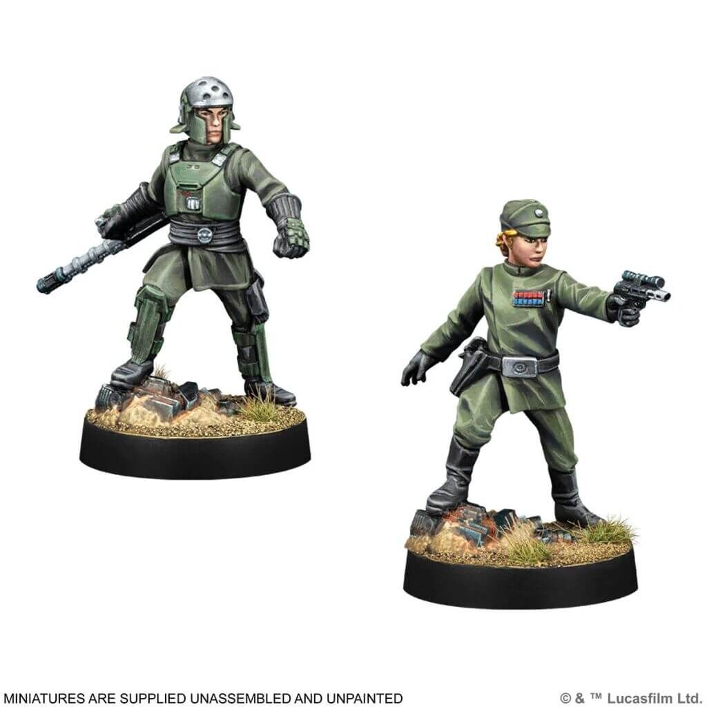 Star Wars: Legion – Anpassbarer imperialer Offizier & imperialer Geheimagent